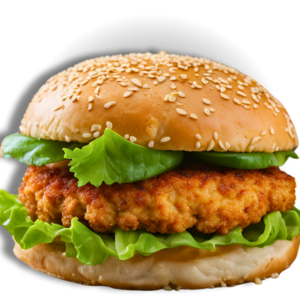 crispy chicken burger